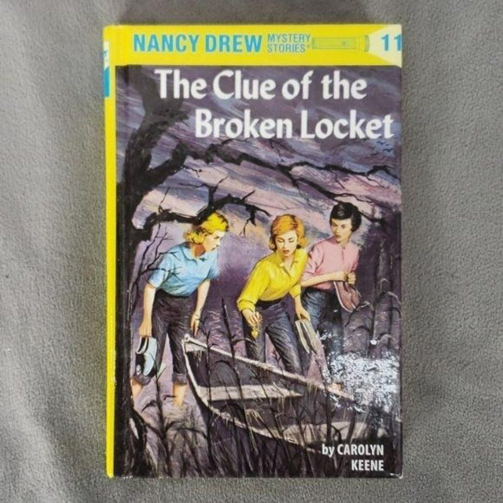 Nancy Drew‎ The Clue Of The Broken Locket 1993 Book Hardback